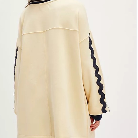 Boardwalk Top Sweatshirt 
FP
NWOT
Light Yellow - Picture 2 of 11